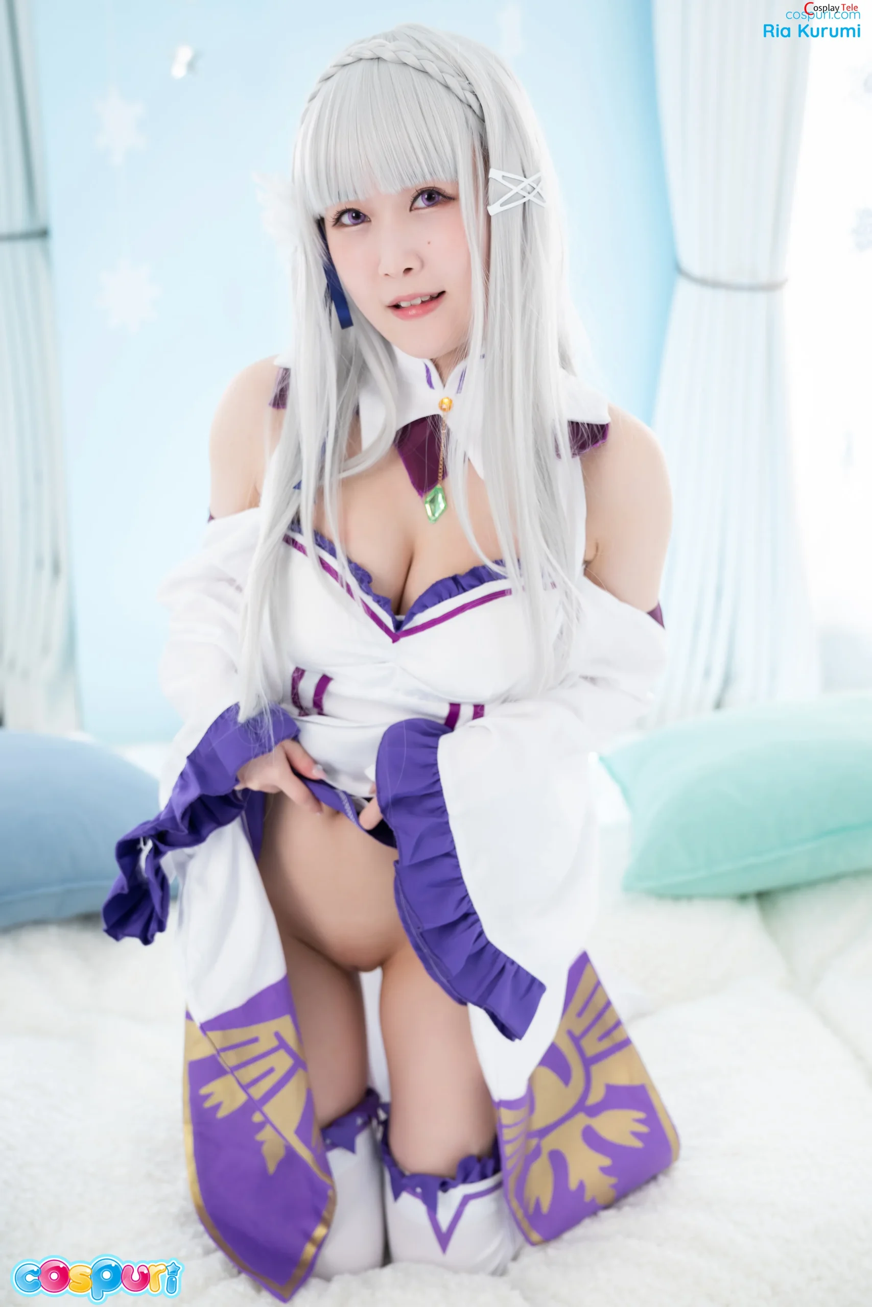 Ria Kurumi cosplay Emilia 35
