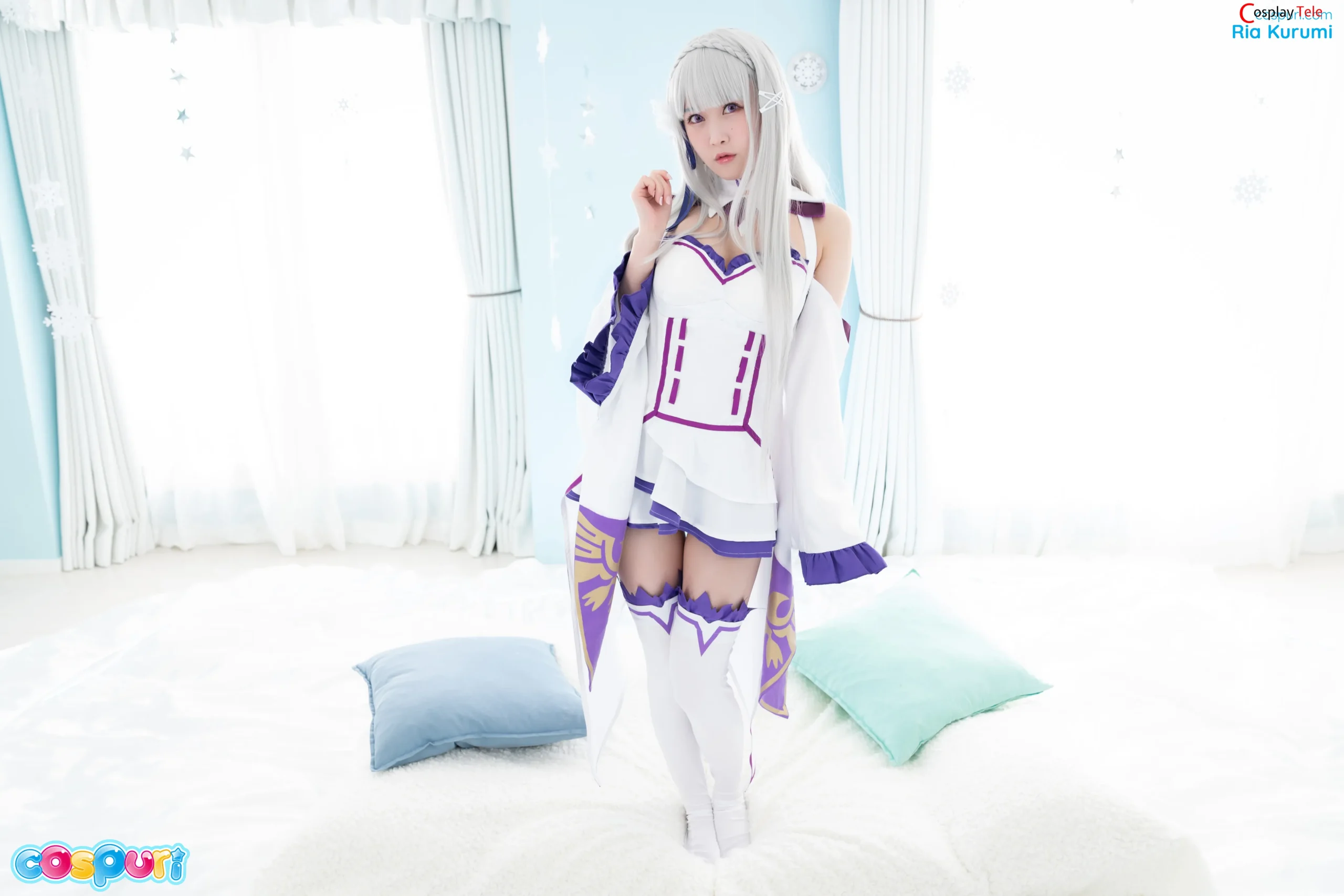Ria Kurumi cosplay Emilia 5