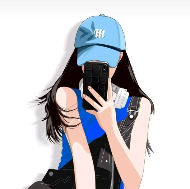 avatar nữ che mặt 21